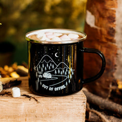Sass & Belle Out Of Office Enamel Mug