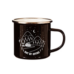 Sass & Belle Out Of Office Enamel Mug