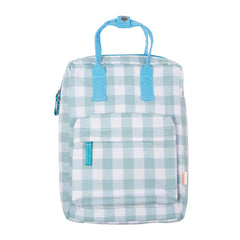 Rockahula Kids Retro Check Rucksack Green
