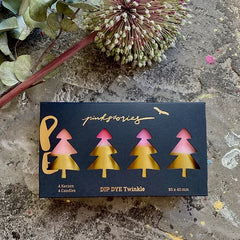 Pink Stories Dip Dye Twinkle - Golden Diamonds”