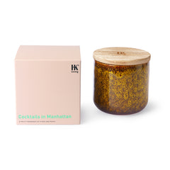 HKliving Ceramic Scented Candle - Cocktails In Manhattan