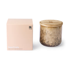 HKliving Ceramic Scented Candle - Casa Fruits