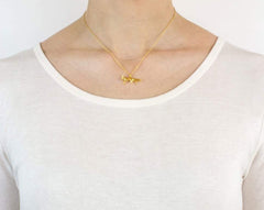 Alex Monroe Prowling Fox Necklace