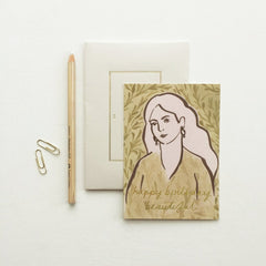 Wanderlust Happy Birthday Beautiful Card