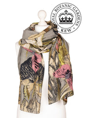 One Hundred Stars Iris Grey Scarf