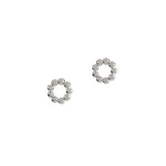 Matthew Calvin Beaded Round Stud Earrings