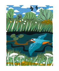 Art Angels - Kingfisher by Carry Akroyd