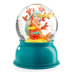 Djeco Sirène Mermaid Snow Globe Night Light