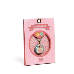 Djeco Locket Necklace Lovely Surprise - Swan
