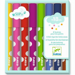 Djeco Felt Tip Pens for Little Ones