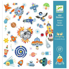 Djeco Paper Stickers - Interstellar