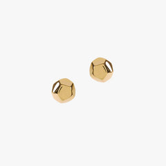 Matthew Calvin Dodecahedron Studs - Gold