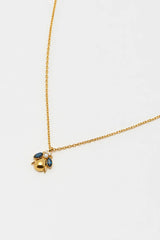 Estella Bartlett Blue Bug Necklace