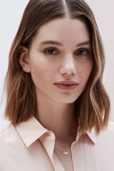 Estella Bartlett Bee Necklace Silver Plated