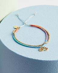 Estella Bartlett Lotus Phoebe Bracelet - Gold Plated