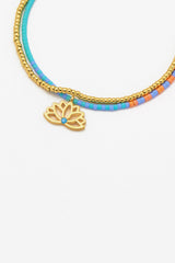 Estella Bartlett Lotus Phoebe Bracelet - Gold Plated