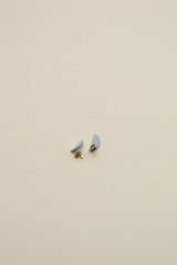 The Sticky Sis Club Earrings Sunnies - Hortensia Blue