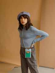 Sticky Lemon Large Phone Pouch - Steel Blue + Brassy Green + Apple Green