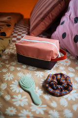 Sticky Lemon Toiletry Bag - Moonrise Pink