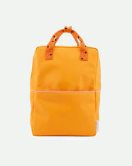 Sticky Lemon - Large Backpack Freckles / Sunny Yellow + Carrot Orange + Candy Pink