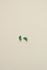 The Sticky Sis Club Earrings Sunnies - Paris Green
