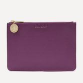 Estella Bartlett Medium Pouch - Purple with Charm