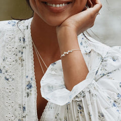 Alex Monroe Forget Me Not Bracelet