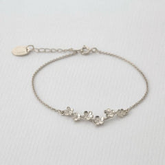 Alex Monroe Forget Me Not Bracelet
