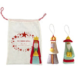 Fiona Walker Set of 3 Wisemen Decorations
