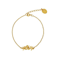 Alex Monroe Sprouting Rosette In-Line Bracelet