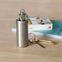Le Bicycle Mini Hip Flask Keyring