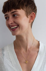 Alex Monroe Baby Bee Necklace