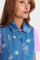 Numph Nupetra Dress - Light Blue Denim