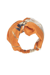 One Hundred Stars Stork Orange Headband