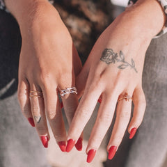 Scream Pretty - Gold Plated Starburst Ring