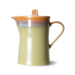 HKliving 70's Ceramics Tea Pot - Peat