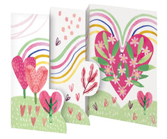 Trifold Love Meadow - Greeting Card Roger La Borde