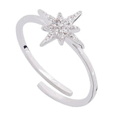 Scream Pretty - Silver Starburst Ring