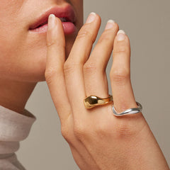 Enamel Copenhagen Agnete Ring - Silver