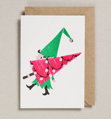 Petra Boase Christmas Tree Elf Card