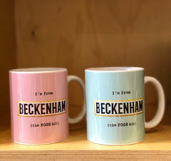 Beckenham The Posh Bit Mug - Pink
