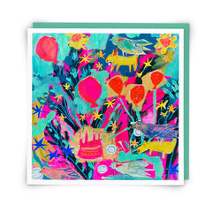 Redback Cards Party Animals Art Card