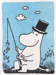 Moomin Fishing Greeting Card