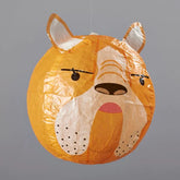 Petra Boase Japanese Paper Balloon Card - Bulldog