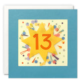 James Ellis Shakies - 13th Birthday Card
