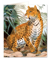 Archivist - Leopard Greetings Card