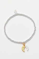 Estella Bartlett Sienna Wings Bracelet Silver and Gold Plated