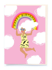 Noi Publishing Girl with Rainbow Birthday