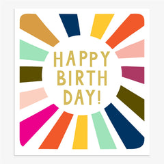 Think Of Me - Birthday Rays Card