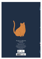 Roger La Borde Queen Cat Happy Birthday Card